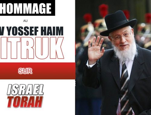 Hommage au Rav Yossef Haim Sitruk par 22 personnalités de la Torah – Rav Sitruk
