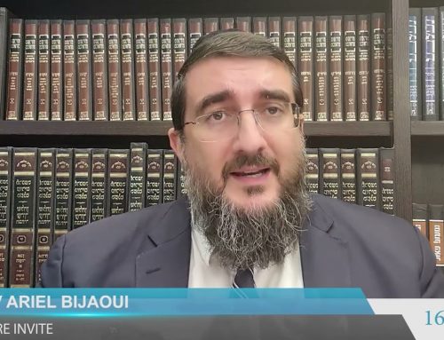 Le personnage de ELIEZER dans la Torah – Rav Ariel Bijaoui