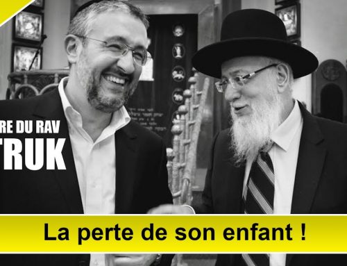 HISTOIRE DU RAV SITRUK 43 – La perte de son enfant ! – Rav Yaakov Sitruk