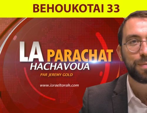 ECLAIRAGE SUR LA PARACHAT – BEHOUKOTAI 33 – Jeremy Gold