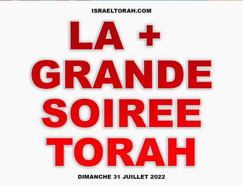 LA PLUS GRANDE SOIREE TORAH 2022 – (9 AV)