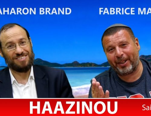 Sefer Devarim : PARACHAT HAAZINOU (53) avec le duo Rav Brand et Fabrice