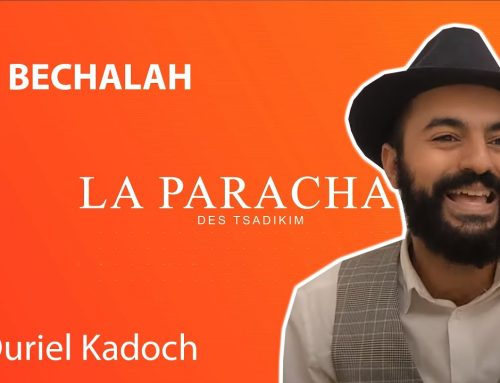 LA PARACHAT DES TSADIKIM 16 – BECHALAH – Ouriel Kadoch