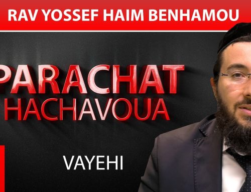 VAYEHI 12 – par Rav Yossef Haim Benhamou