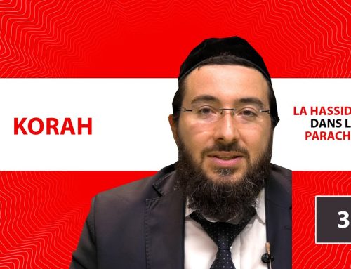 LA HASSIDOUT DANS LA PARACHAT – KORAH (38)