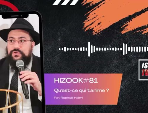 HIZOOK#81 – Qu&rsquo;est-ce qui t&rsquo;anime ? (PESSAH)